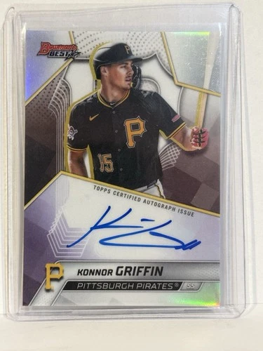 2025 Bowman's Best Konnor Griffin Auto Refractor #B25-KG Pirates