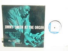 Jimmy Smith At The Organ Mono RVG EAR Vol. 1 Blue Note Jazz LP