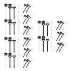 3 Pieces Reinigungspinsel Klein Putzbürsten Tastaturreinigungsbürste