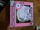 New In Box Sanrio Hello Kitty Shaped Head Pink Silhouette Neon Light Lamp