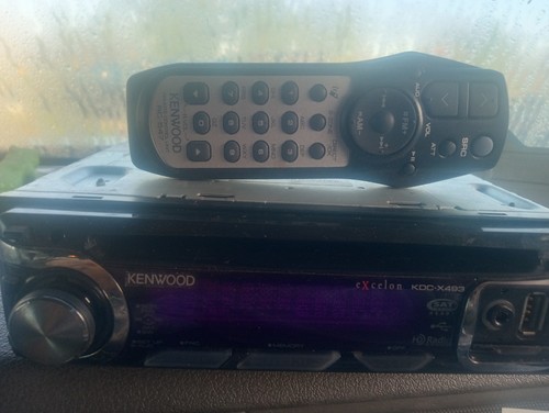 Kenwood KDC-X493 eXcelon BT SAT. Radio CD MP3 USB Single-DIN WITH WORKING REMOTE - 第 8/8 張圖片