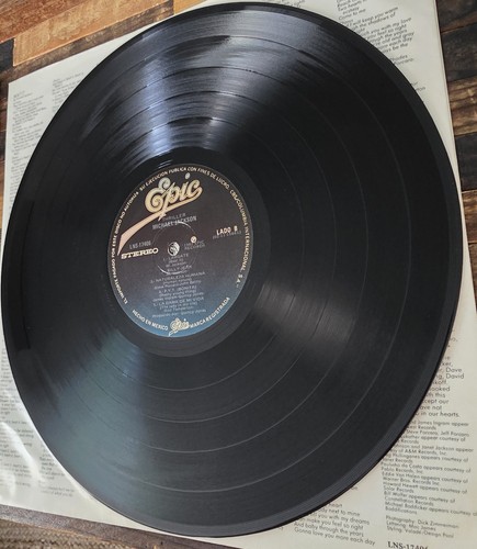 Michael Jackson 1982 Epic LNS-17406 Vinyl LP Vintage Record Mexico Import - Picture 5 of 13