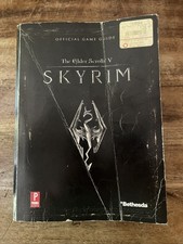 Elder Scrolls V: Skyrim : Prima Official Game Guide David Hodgson 2011 WITH MAP