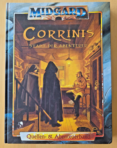 MIDGARD Quellen- und Abenteuerband " Corrinis " Stadt der Abenteuer