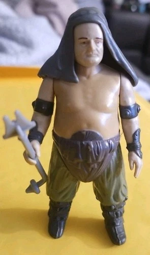 1984 VINTAGE KENNER STAR WARS RANCOR KEEPER ACTION FIGURE COMPLETE REPO STAFF?