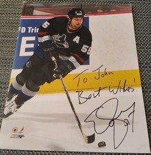 Personalized Ed Jovanovski Vancouver Canucks Autographed Signed 8 X 10 Photo