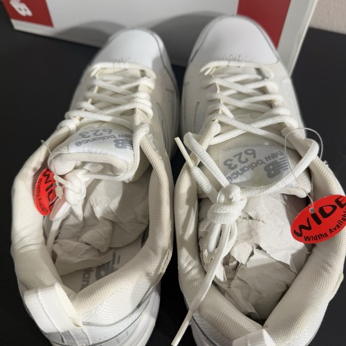 Zapato de entrenamiento informal New Balance para hombre 623V3 MX623aw3 blanco talla 12,5 4E - Imagen 5 de 13