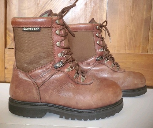 Botas de trabajo W03850 Wolverine para hombre Gore Tex Thinsulate Ultra cuero talla 8W - Imagen 1 de 24