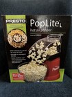 Presto PopLite 04860 Hot Air Popcorn Popper Red NEW SEALED 18 Cups Healthy Snack