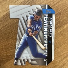 2021 Topps - Topps Platinum Players Die-Cuts George Brett #PDC-8 - Royals HOF