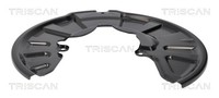 Triscan 8125 23121 Spritzschutz, Bremse Scheibe FüR Smart