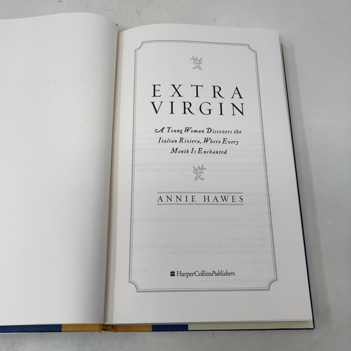 Extra Virgin by Annie Hawes HC First Edition  Like New 2001 - Picture 4 of 7