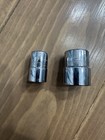MAC 3/8" Drive SAE 13/16” X266G & 9/16” X186G 6-point Socket USA lot of 2