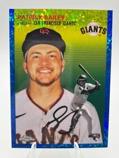2023 Topps Chrome Anniversary Patrick Bailey Blue Mini-Diamond Refractor /199 RC