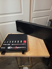 Nepros NTB311CZ,3/8"sq. Socket Wrench Set(6pt.) Metric(11pcs.) with Steel Case