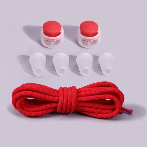Children Laces Elastic Laces Lazy Shoelaces Sneakers Shoelaces1 Pair & - Imagen 7 de 20