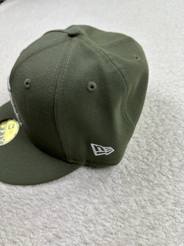 New Era Boston White Sox Hat Adult Size 7 3/8 59 Fifty Brown Polyester MLB - Picture 2 of 5
