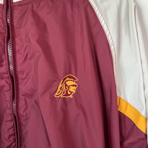 Vintage USC Trojans windbreaker jacket sz XL - Picture 2 of 11
