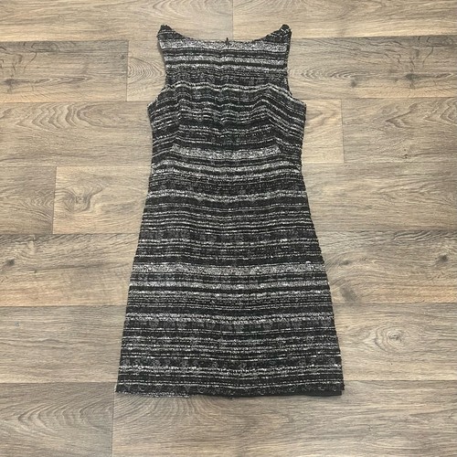 Vestido Vaina MM Lafleur The Lydia Tweed Negro Talla 4 - Imagen 6 de 8