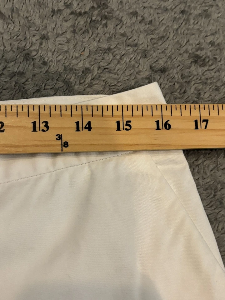 Pantalones Cortos Jones New York Bermudas Para Mujer 8 Blancos Elastizados Mezcla de Algodón Pusher Foto 3 de 4