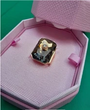 Swarovski Numina Grey Gold tone plated Cocktail Ring Size 60 Brand new❤️🎁