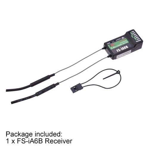 FLYSKY iA6B FS-iA6B 2.4G 6CH AFHDS Receiver for FLYSKY FS-i10 FS-i6 Transmitter - Picture 3 of 10