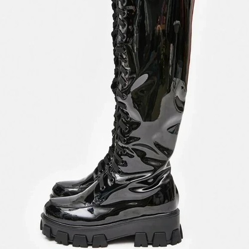 AZALEA WANG THE ULTIMATE EXCISION Knee High Boots (Fast shipping) (Brand new) - Picture 3 of 4