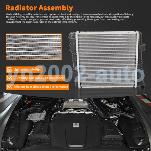 Conjunto de enfriador de radiador de agua del motor para Benz AMG GT X166 W166 W205 0995005903 - Imagen 9 de 10