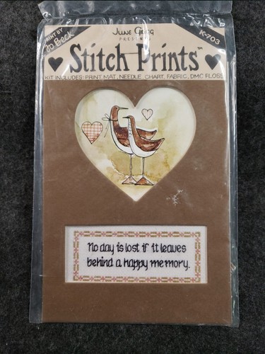 June Grigg Stich Drucke Kreuzstich Set K-703 Vogel Köder Druck von Jo Beck (SB3) - Bild 9 von 24