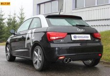 FOX Komplettanlage ab Kat. Audi A1 Kompakt/Sportback ab Bj.10 1.2l 1.6lD 2x90mm