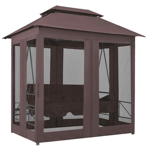 Gazebo Swing Chair Outdoor Hammock Hanging Backyard Convertible Seat Bed Bench - Picture 14 of 27