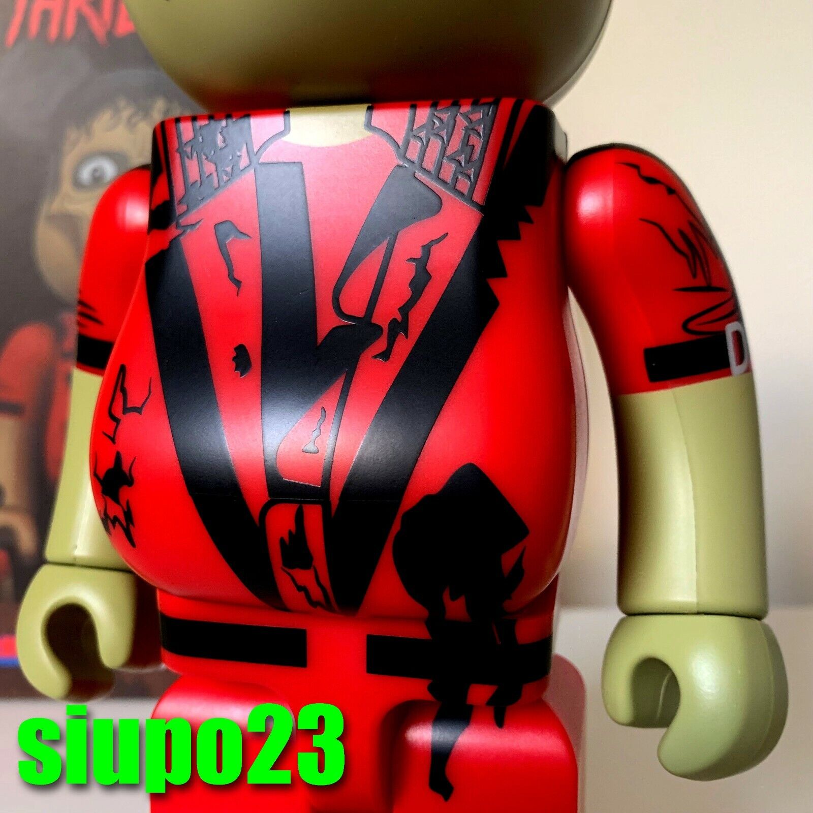 Medicom 400% + 100% Bearbrick ~ Michael Jackson Thriller Be@rbrick