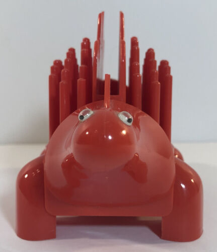 Dinosaur Pen Holder Organizer Desk Pal Pencil Sharpener Vintage 1980’s - Picture 2 of 10