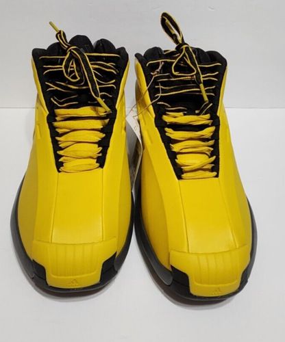 Adidas Crazy 1 Sunshine Kobe Bryant Basketball Shoes Yellow/Black (Size 12)(NEW) - Picture 6 of 10
