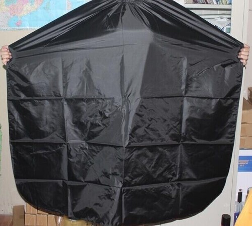 Salon Hair Cut dressing Hairdresser Barbers Cape Gown Adult Cloth Black - Picture 2 of 2