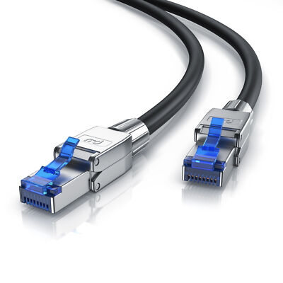Primewire CAT 8.1 Netzwerkkabel 40 Gbit/s Gigabit Ethernet LAN 40000 Mbit/s 10m