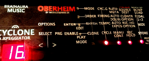 OBERHEIM CYCLONE ARPEGGIATOR -KULT CC MIDI MOOG ARP SEQUENTIAL JUPITER TAUSCH - Bild 5 von 9