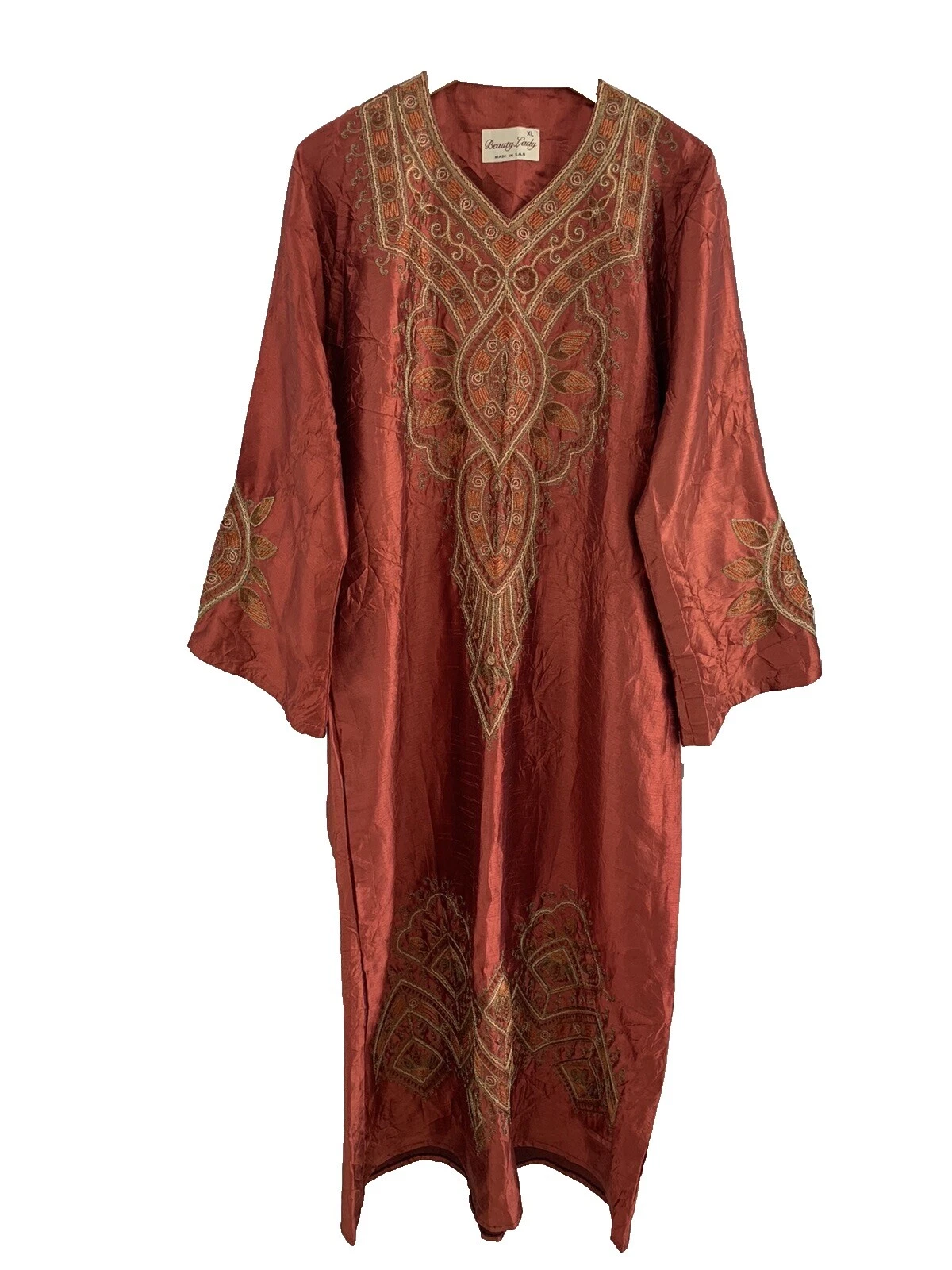 Talla XL mujer Bata Ropa de Oriente Medio