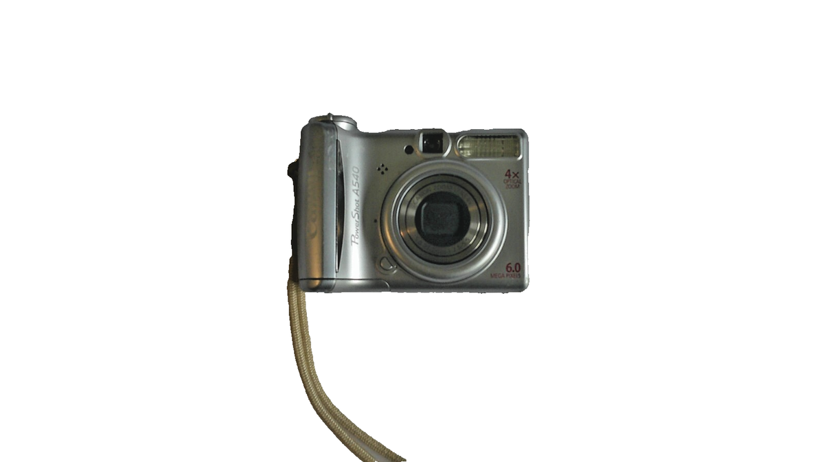 Canon PowerShot A540 6.0MP Digital Camera - Silver for sale Canon PowerShot A540 6.0MP Digital Camera - Silver for sale