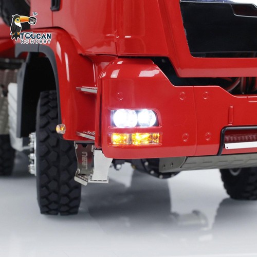 8x8 LESU 1/14 Hydraulic RC Dumper Truck RTR Remote Control Tipper Car Model - Picture 15 of 24