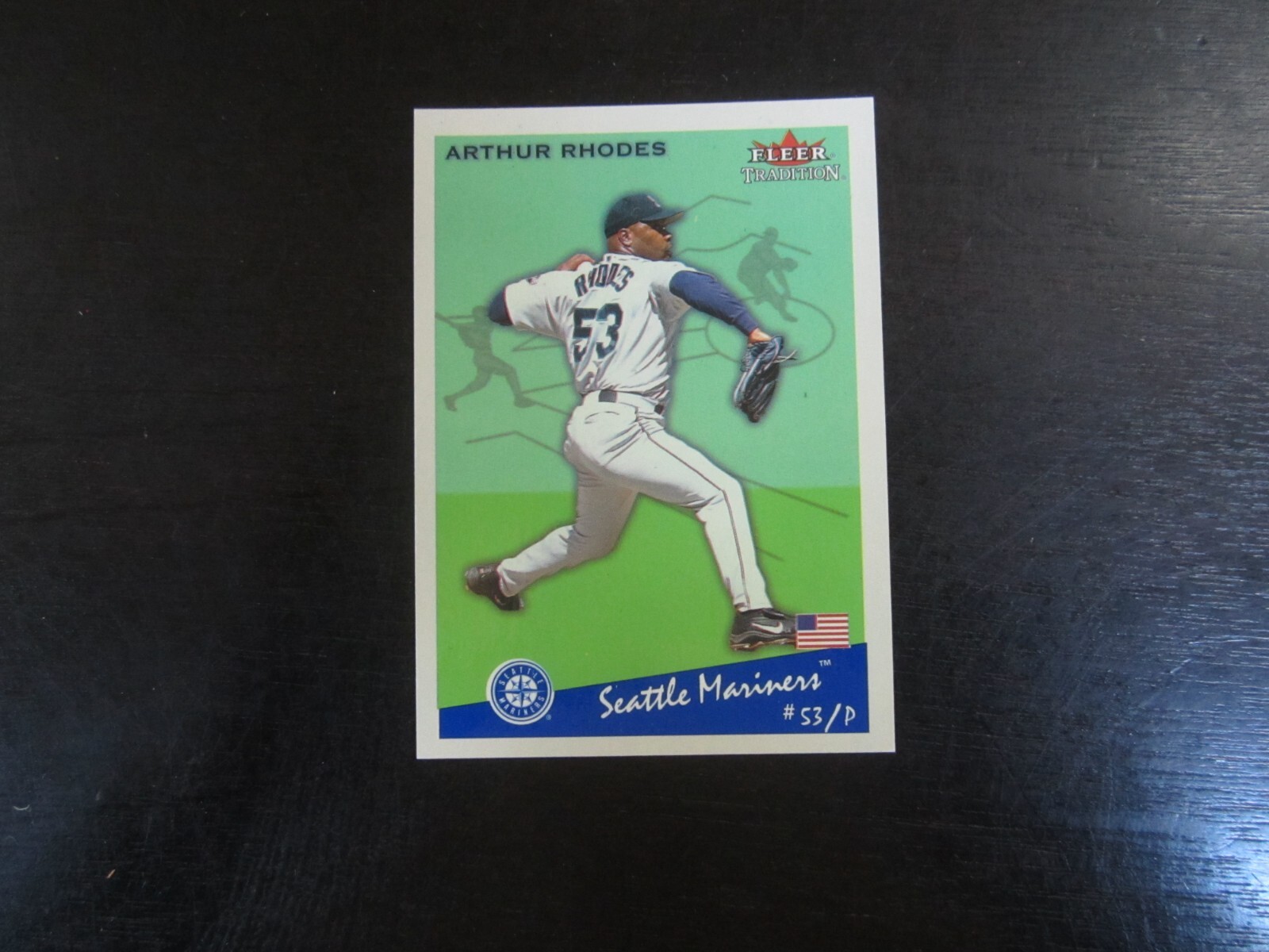 2002 Fleer Tradition Glossy # 133 Arthur Rhodes (B60) Seattle Mariners # 75/200