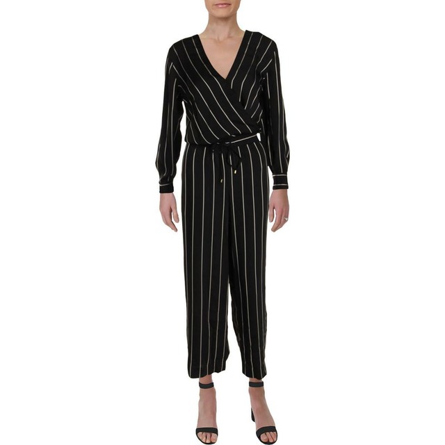 ralph lauren pinstripe jumpsuit