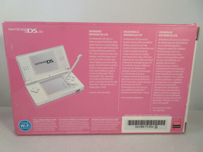 Nintendo DS Lite Pink Ribbon Polar White - Susan G Komen Breast