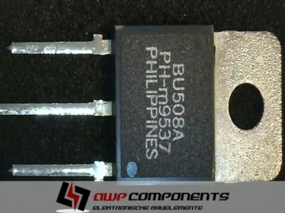 (5 Stk.) BU508A - Transistor NPN 700V 8A TO247-3, Philips - Bild 1 von 3