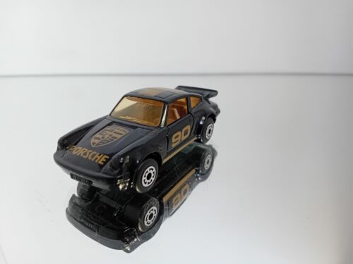 Matchbox Superfast Porsche Turbo Black #90 Excellent - Afbeelding 1 van 6