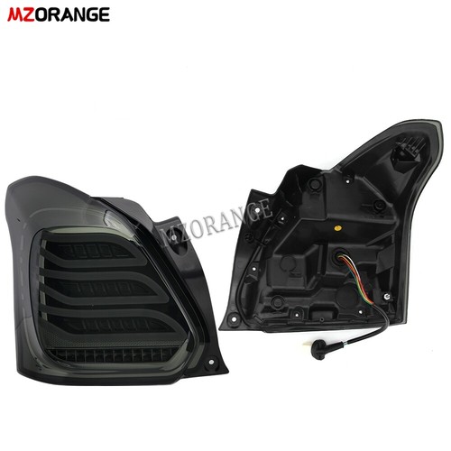 Smoked Dynamic LED Tail Light For Suzuki Swift 2017 2018 2019 20-2022 Left+Right - Picture 14 of 14