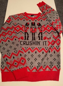 mens nutcracker sweater