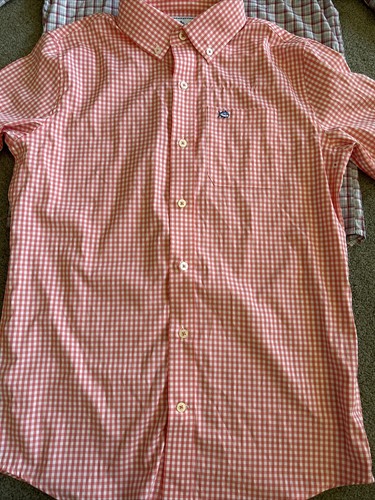 Lot Of 2 Southern Tide Intercoastal Plaid/Check Button Downs Boy’s L (12-14) - Picture 2 of 16