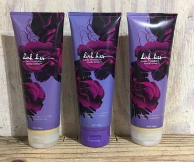 Bath & Body Works Dark Kiss 8oz Triple Moisture Shower Cream Lot of 3