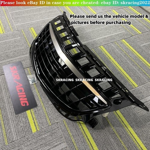 Malla de rejilla superior delantera ABS para Buick Regal 2014 2015 2016 2017 - Imagen 2 de 13